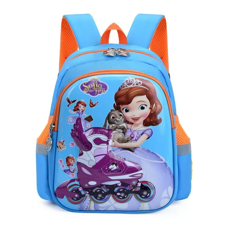 Детский Школьный рюкзак с героями мультфильмов Disney Принцесса София Холодное