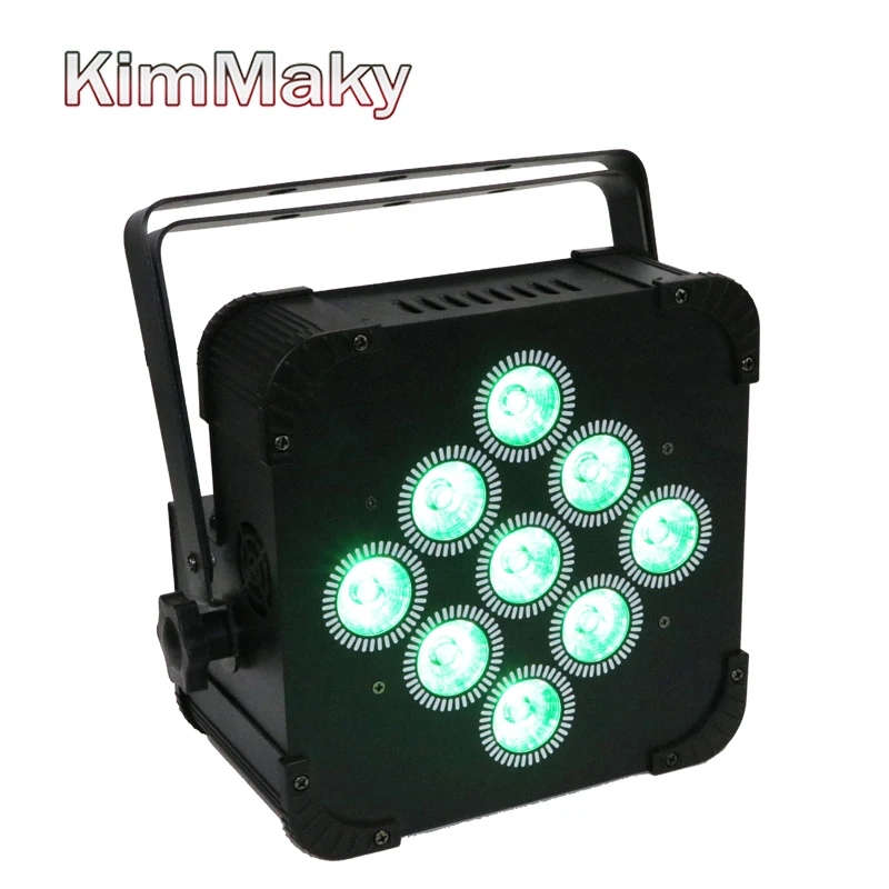 6light Xcase 9X18W плосветильник светодиодный светильник RGBWAUV DMX Свадьба вверх |