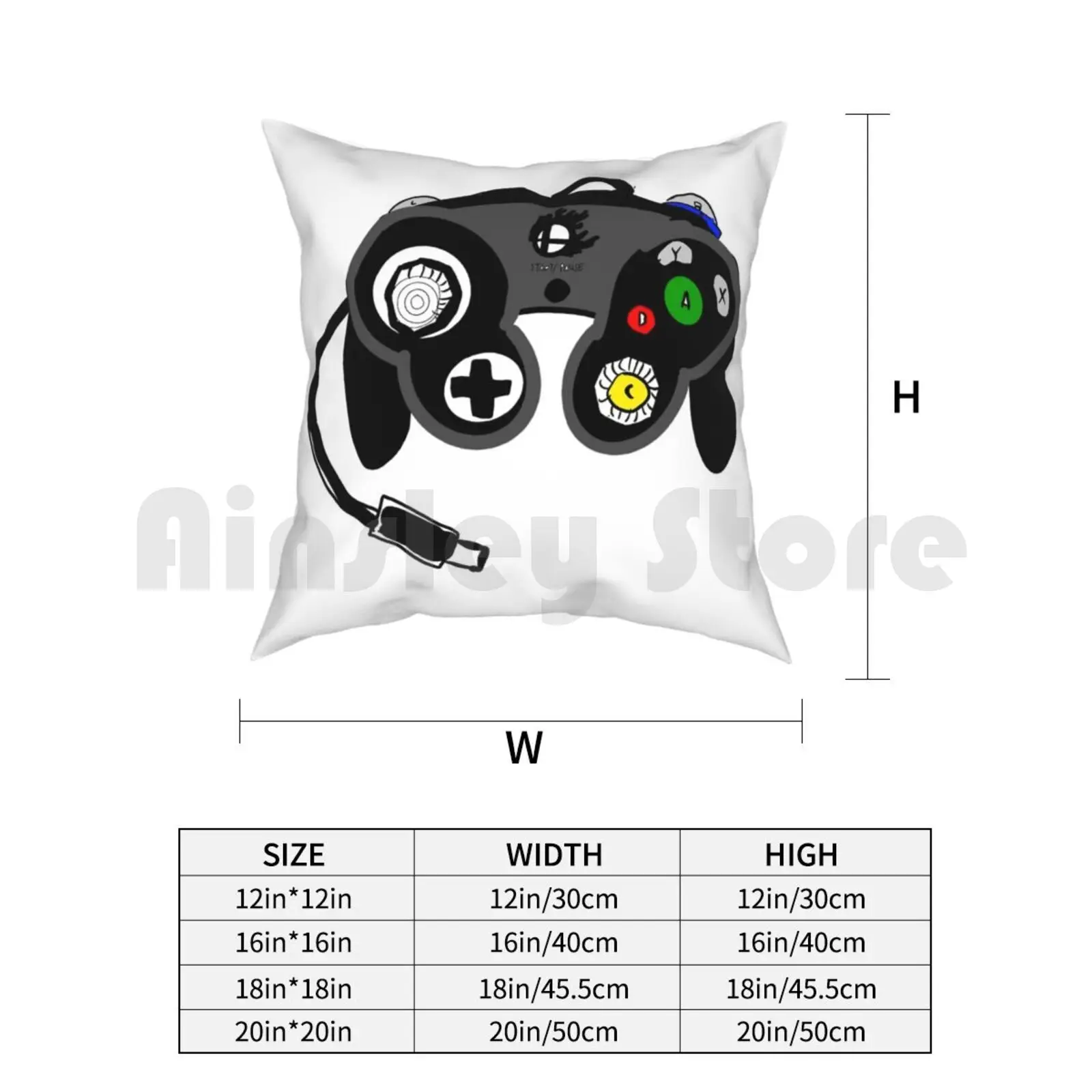 Подушка для контроллера Ssbm домашняя мягкая декоративная подушка геймеров