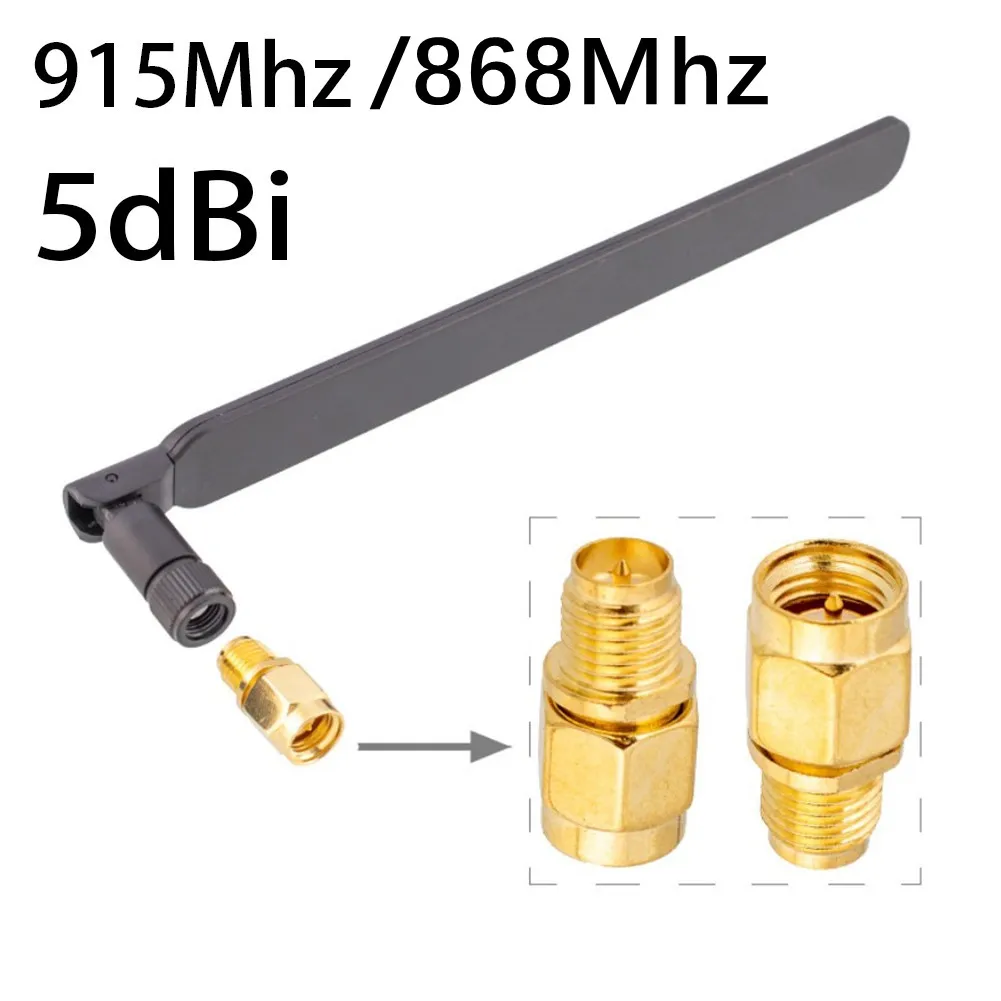 

868/915 м LoRaWAN Helium 5dBi RP-SMA Мужская (Женская) комнатная майнерная антенна SMA MaleConnector беспроводной модуль с поддержкой антенны WIFI