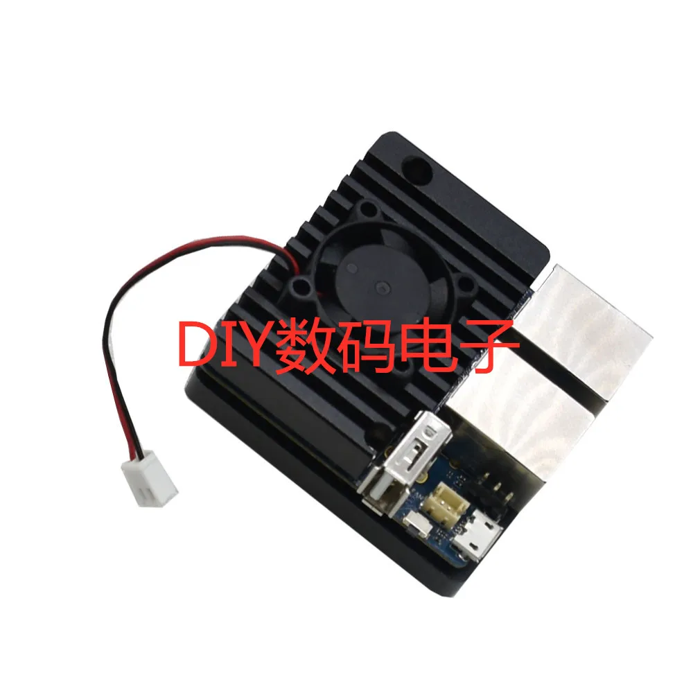 Мини-роутер из алюминиевого сплава NanoPi R1S R2S RK3328 двойной гигабитный сетевой порт |