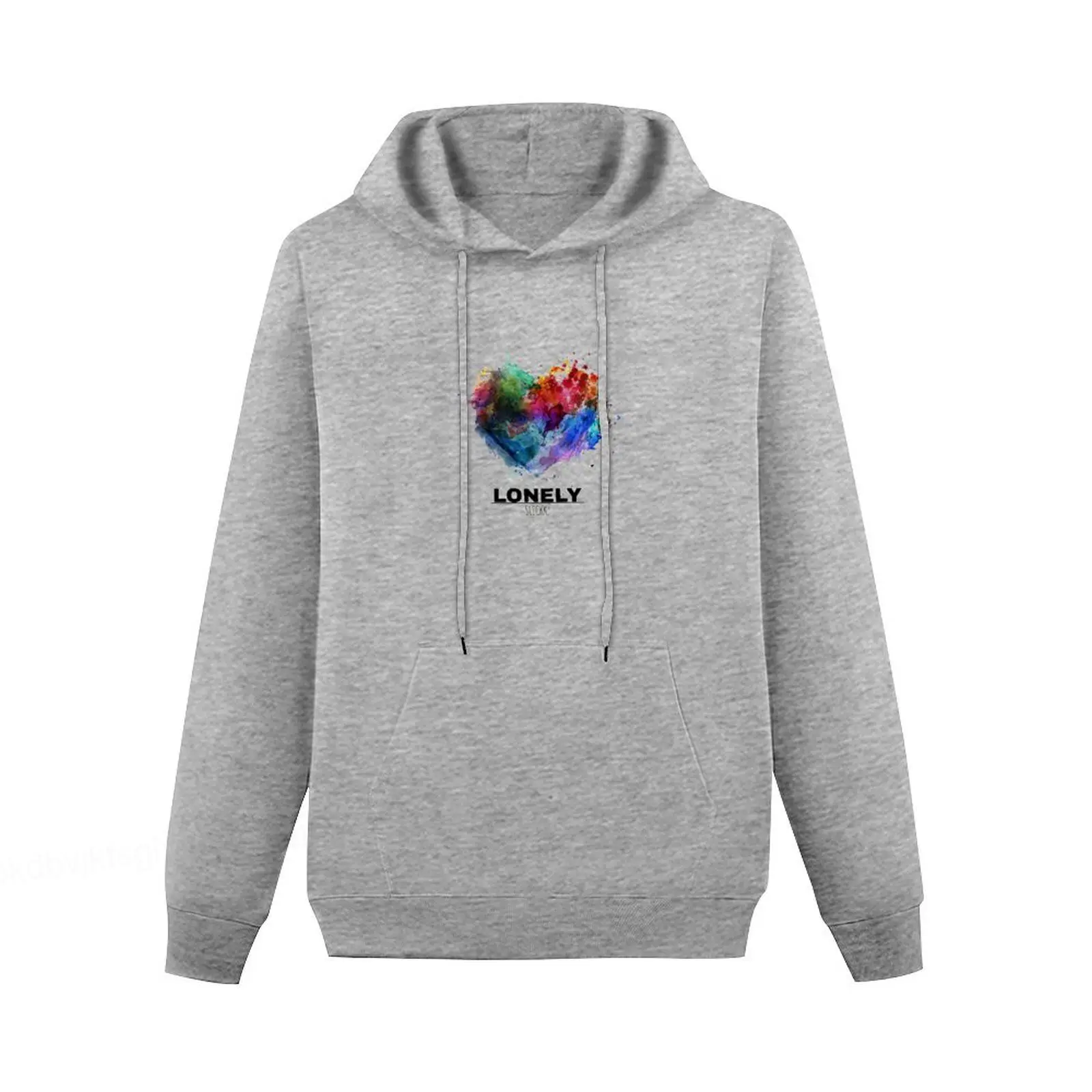 

Толстовка мужская флисовая с длинным рукавом и забавным логотипом Love