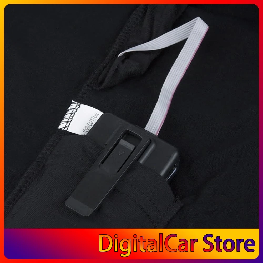 

New mens T-shirts light awesome sound activated DJ flashing led T-shirt L
