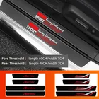 4 шт., стикеры из углеродного волокна для TOYOTA TRD SPORT Racing Car-Styling