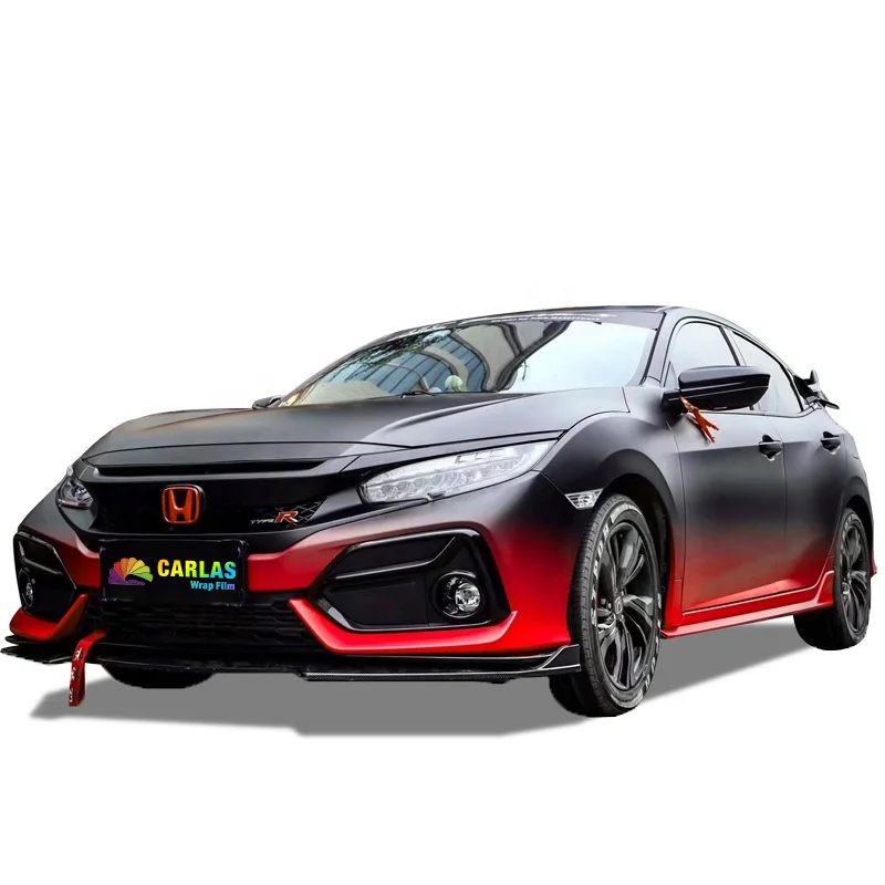 

Carlas 1.52 x 18m Gradual Change Vinyl Car Wrap Film