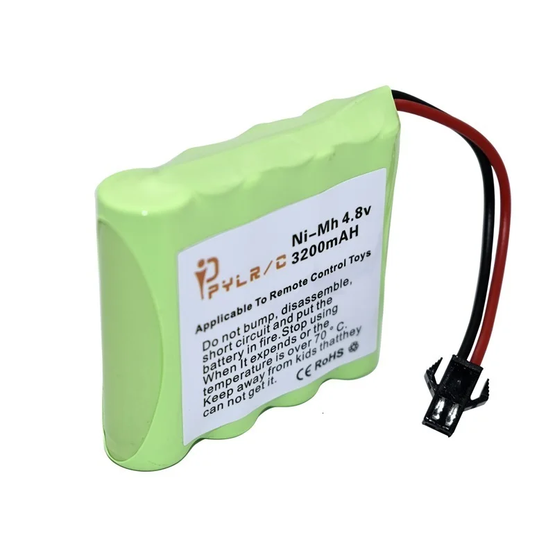 

4.8v 3200mah Ni-MH Battery And Charger For Rc toys Car Tanks Robots Gun 3200mah AA 4.8v Rechargeable Battery Pack For Rc Boats