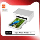 Xiaomi Mijia Photo Printer 1S Высококачественная цветная Сублимация 63 дюймов портативная фотобумага умный удаленный принтер для использования в приложении