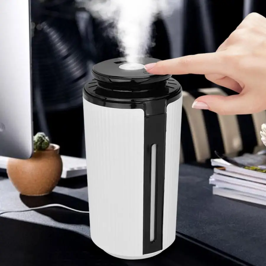 900 мл увлажнитель воздуха ультразвуковой USB диффузор Арома эфирное масло 7 цветов