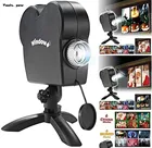 Голографический проекционный дисплей на Хэллоуин, лазерная сценическая лампа, рождественские прожекторы, проектор, лампа, Хэллоуин