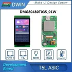 3,5 дюймовый ЖК-модуль DWIN 800*480 TFT ЖК-дисплеи HMIUART RS232 RS485 интеллектуальная панель дисплея LCM dmg80480t035 _ 01w