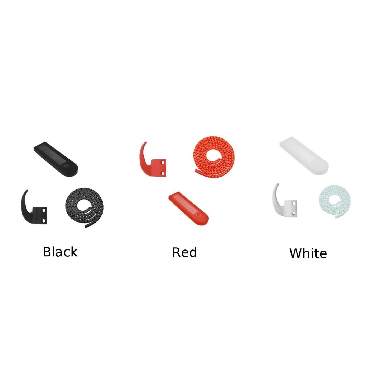 

1 Set Nylon Hook Protection Cover Scooter Mini Hanger For Ninebot MAX G30 Electric Scooter Accessories Line Pipe Hook Kits