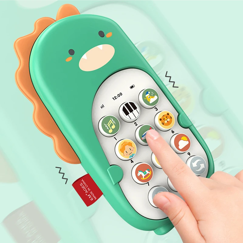 Promotion Baby Musical Toy Early Education Bilingual Mobile Phone Educational Story Learning Puzzle ToyDS19 | Игрушки и хобби