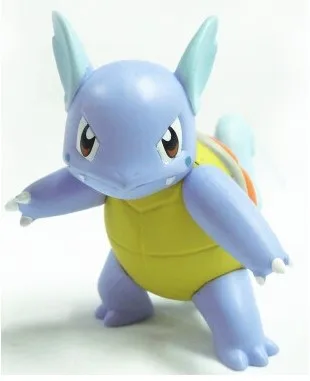 Синий Большой размер Wartortle Charmeleon Delphox Ivysaur Venusaur MEGA Аниме фигурки Модель - Цвет: Синий
