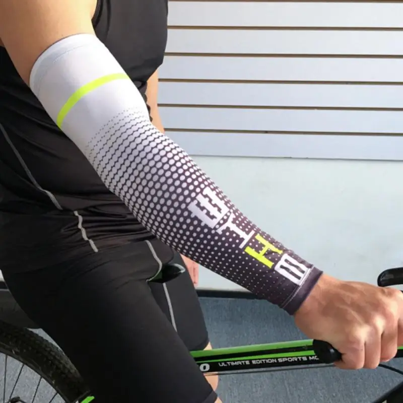 

A Pair Mtb Cuffs Anti-slip Sunscreen Bike Arm Warmer Men Women Cycling Sleeve Protections BMX Bicycle Bike Accessories Equipment