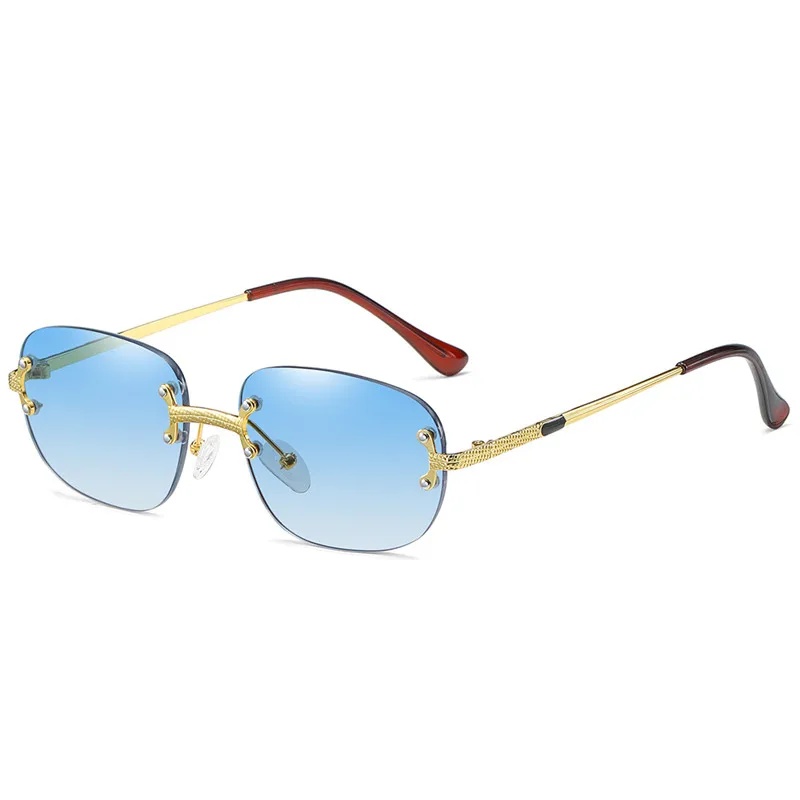 

Rimless Wholesale Sunglasses Women Retro Square Frameless Sun Glasses Men In Bulk Vendor Sun Glasses For Women Fashion