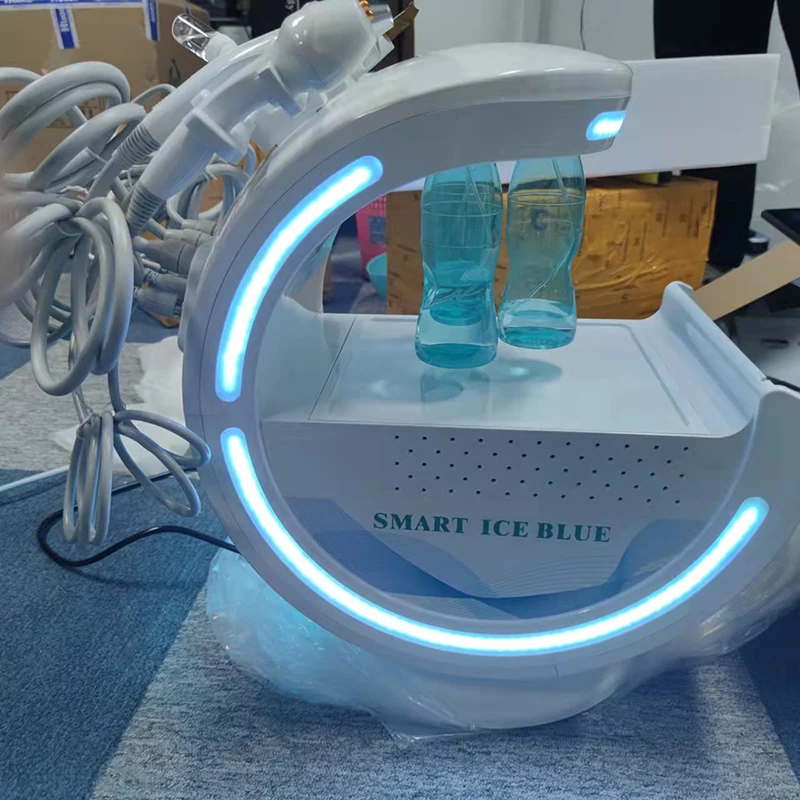 Аппарат для дермабразии Hydra Ice Blue Magic Mirror Oxygene Профессиональный аппарат ухода за