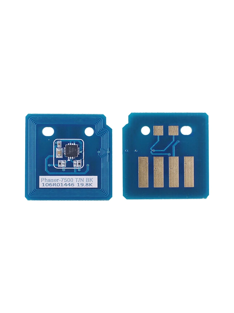 106R01439 106R01438 106R01437 106R01436 EUR чип тонера для xerox phaser 7500 Перезагрузка чипа картриджа