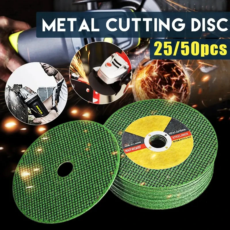 

25/50Pcs Metal Stainless Steel Cutting Saw Blade Cut Off Wheels Grinding Angle Grinder Discs Grinding Piece