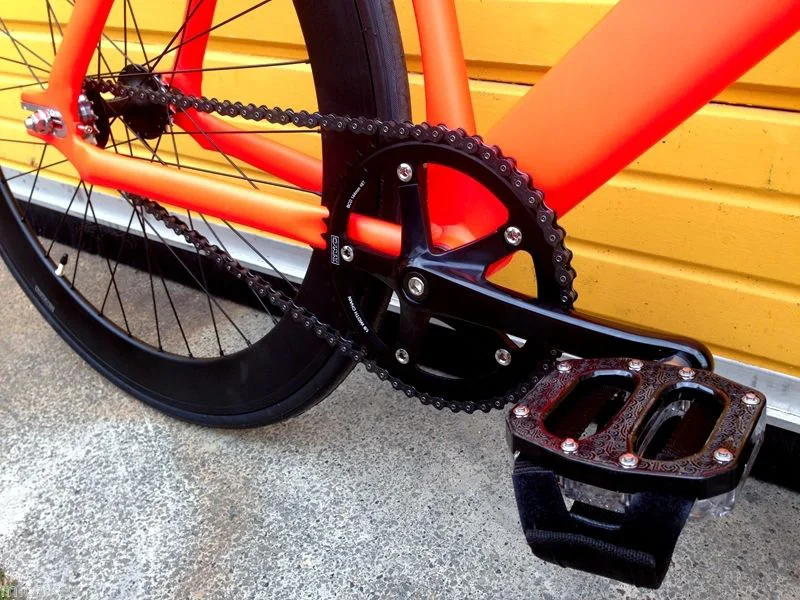 Шатун fixiebike 49T BCD144 алюминиевая односкоростная Звездочка для дорожного велосипеда