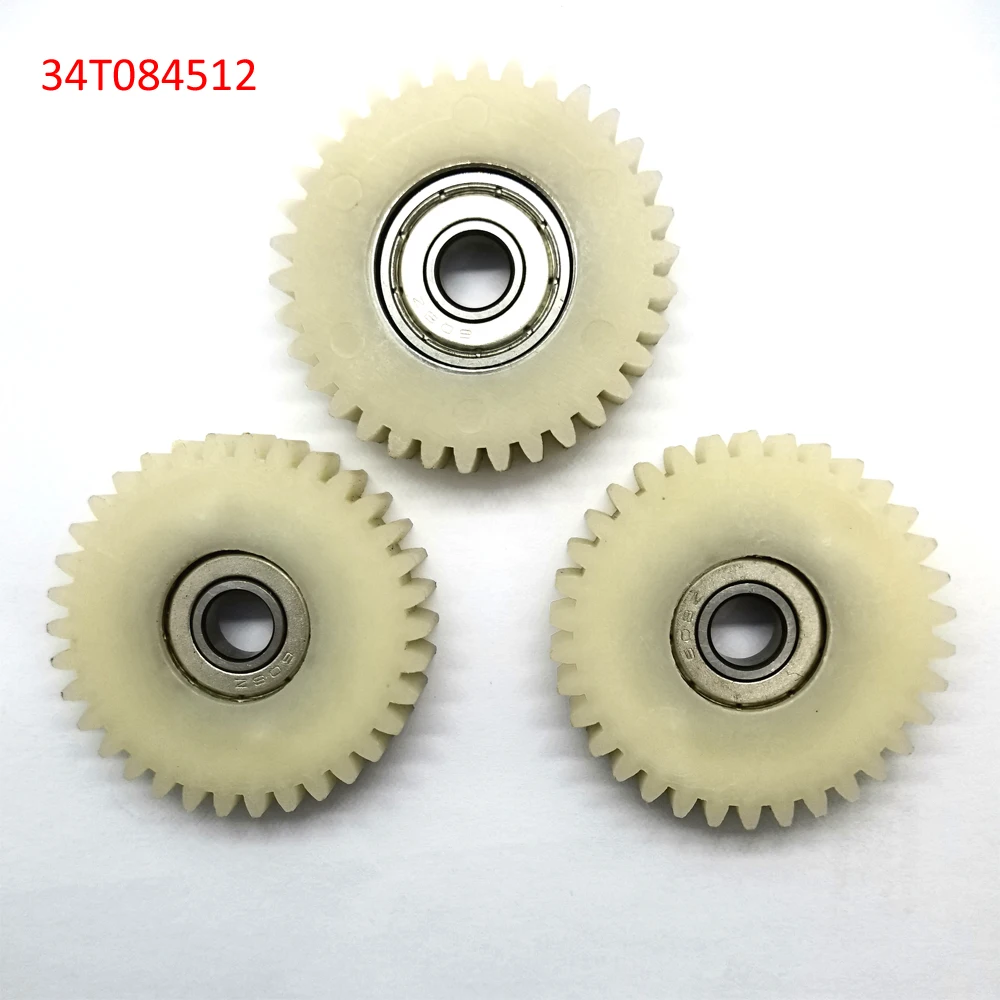 3pcs/lot 34 teeth 45mm PA66 plastic electrical bicycle motor bike engine ball bearing tricycle clutch nylon super steel | Обустройство