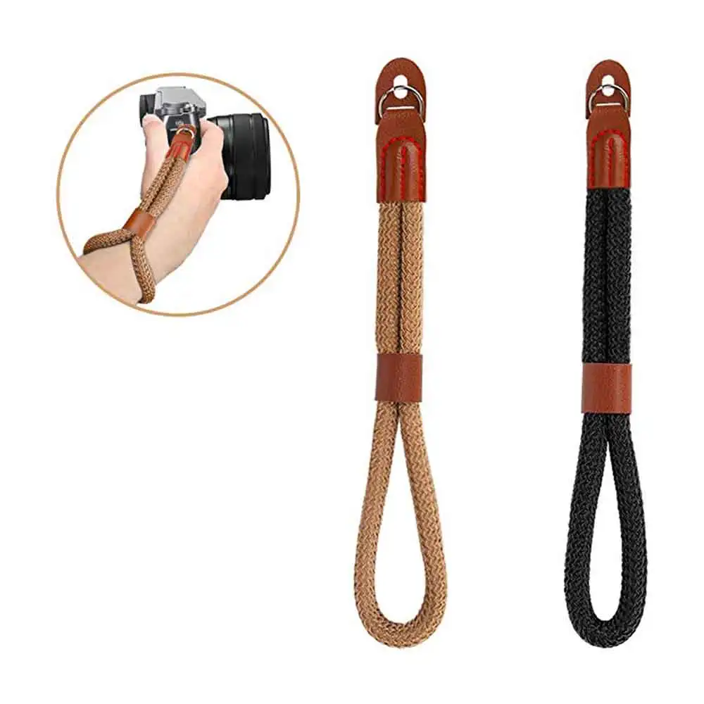 Кожаный ремешок Foleto для камеры нейлоновый на запястье Leica Canon Nikon Sony SLR|Ремни камер|