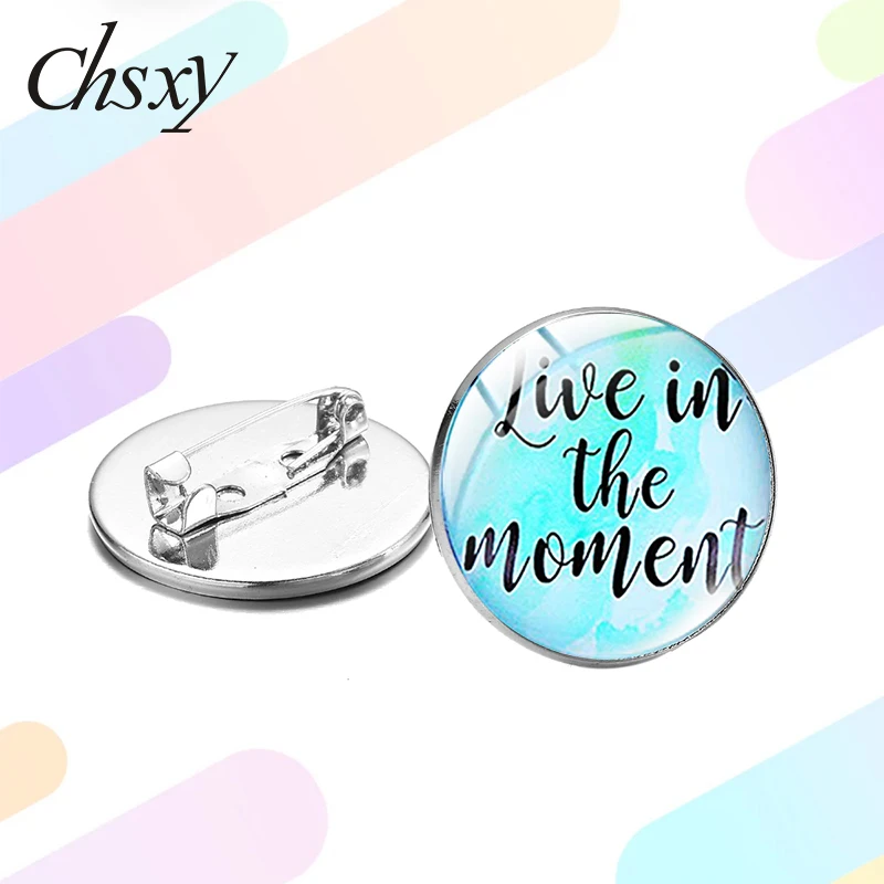CHSXY улыбка Цитата брошь Будьте смелы вдохновляющие цитаты значок Для мужчин