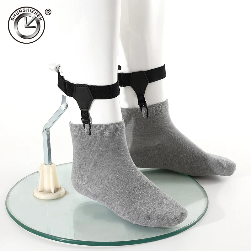 Мужские подтяжки для рубашек спортивные в деловом стиле эластичные мужские