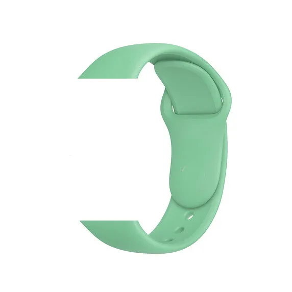 Силиконовый спортивный ремешок для iWatch 5, 40 мм, 44 мм, цветной мягкий браслет, ремешок для Apple Watch, 42 мм, 38 мм, 1, 2, 3, 4, аксессуары
