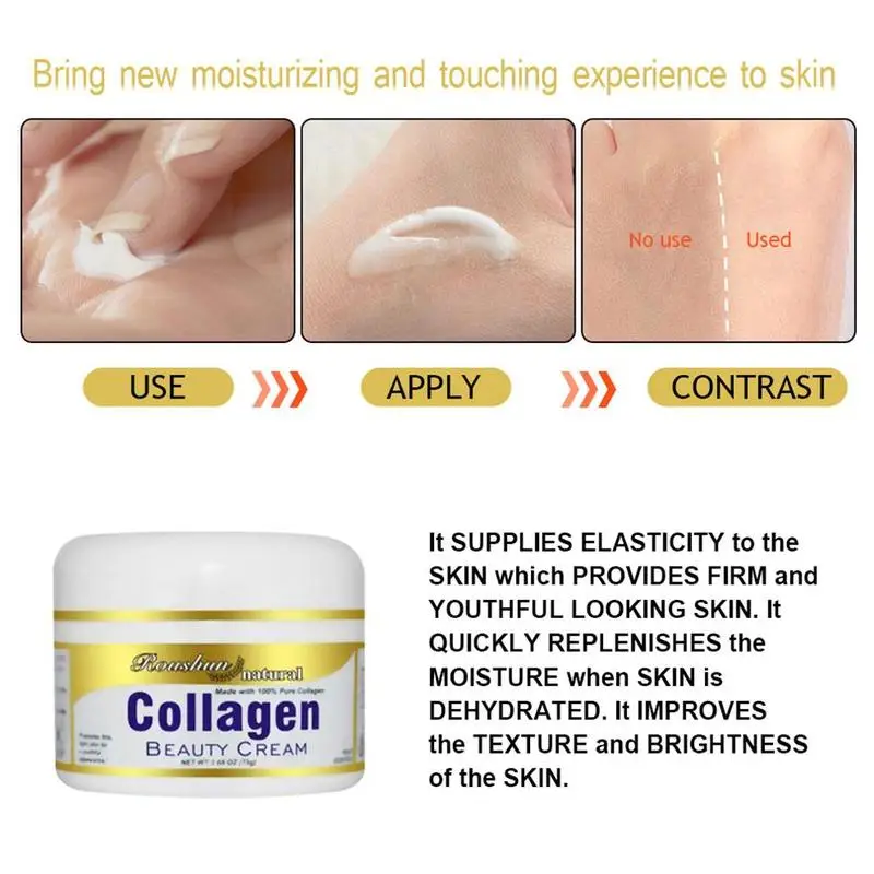 100% природного коллагена Красота крем увлажняющий против уход осветление