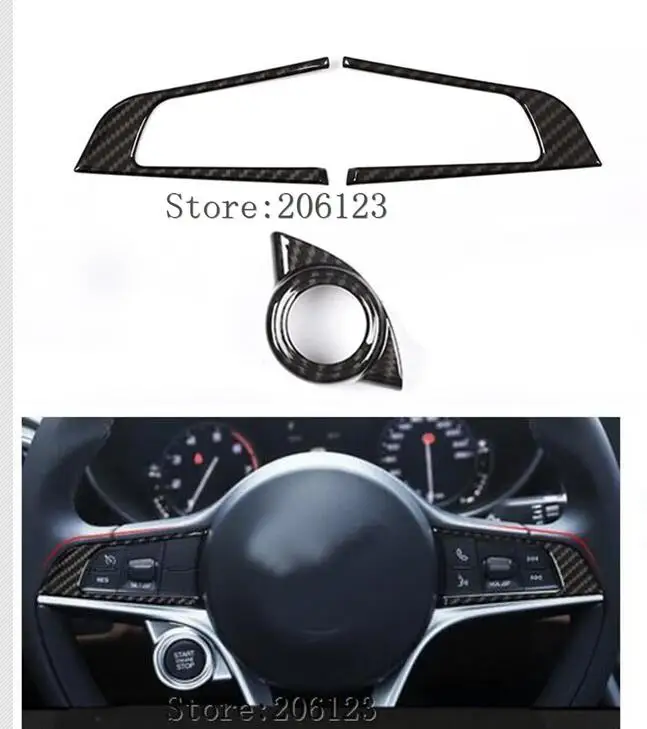 Хромированные внутренние запуска двигателя остановить чехол отделкой рулевого