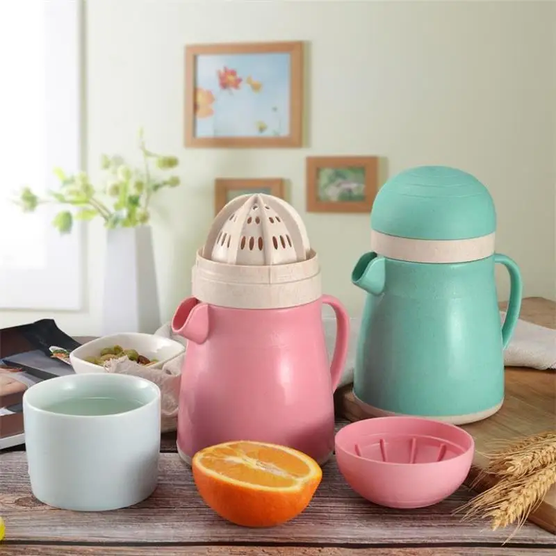 Ручная отжимная соковыжималка для лимонов с вращающейся крышкой пресс Ример