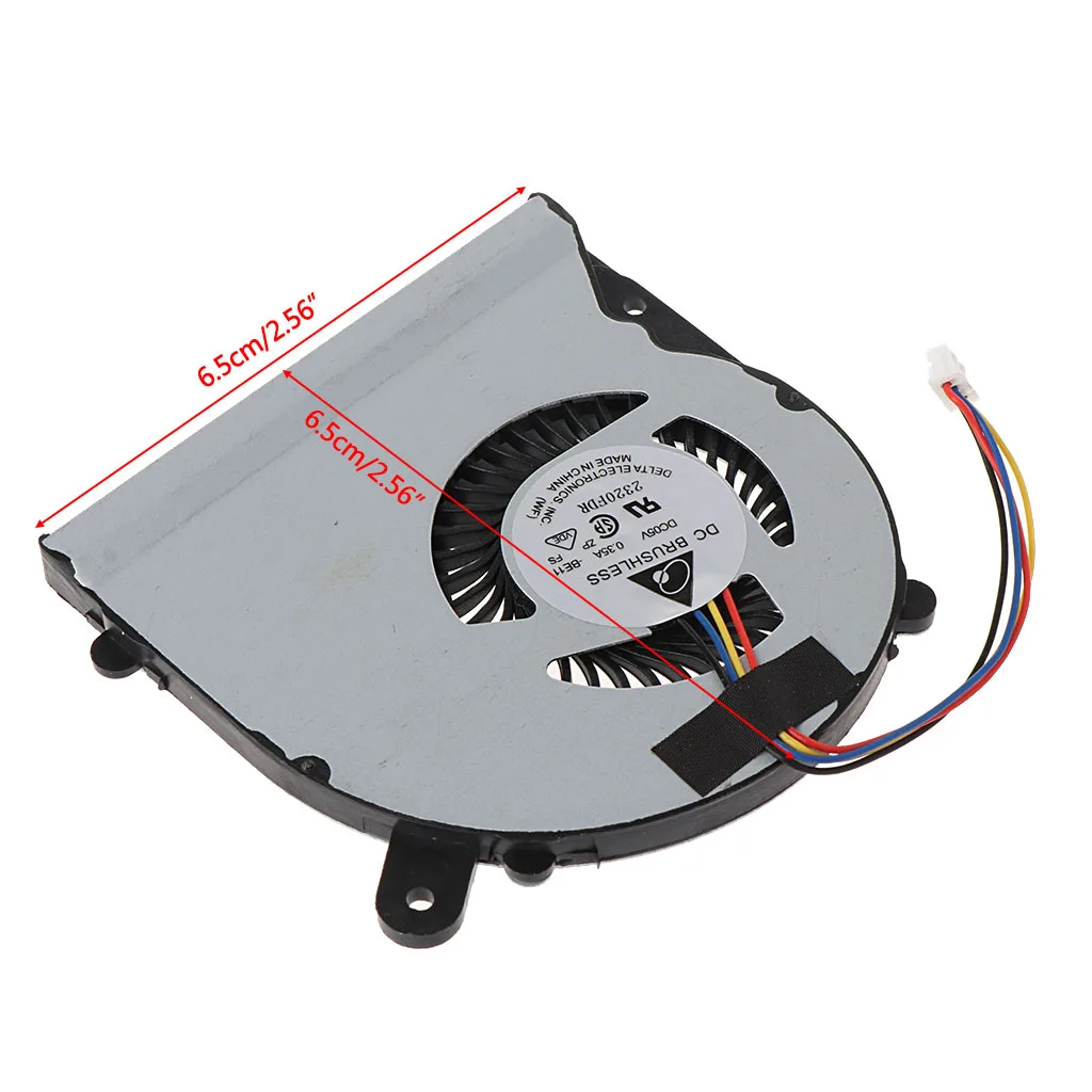 

Notebook CPU Cooling Fan DC Cooler Radiator For ASUS S400 S500 S500C S500CA X502