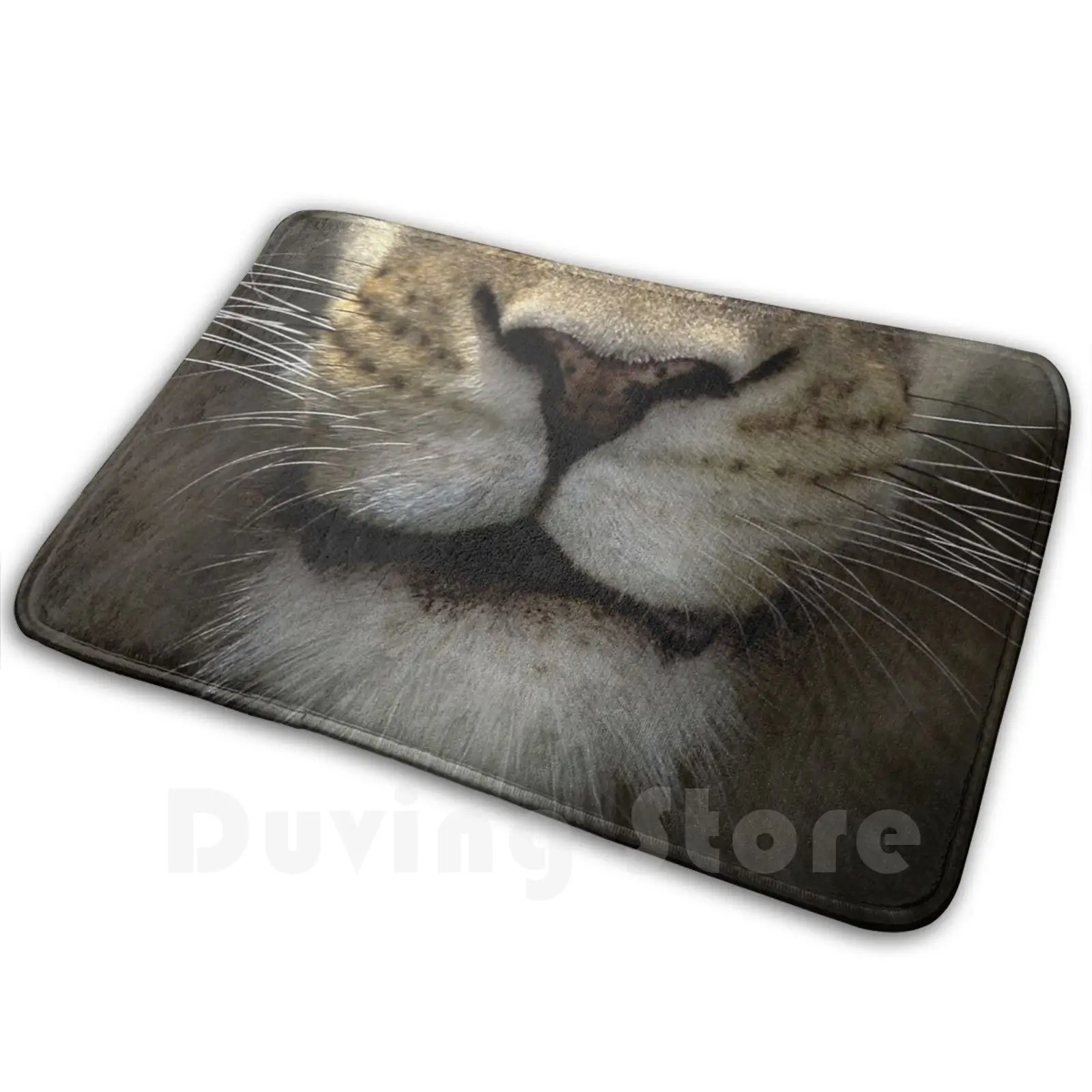 Сексуальный коврик для львины Противоскользящие коврики пола спальни носа