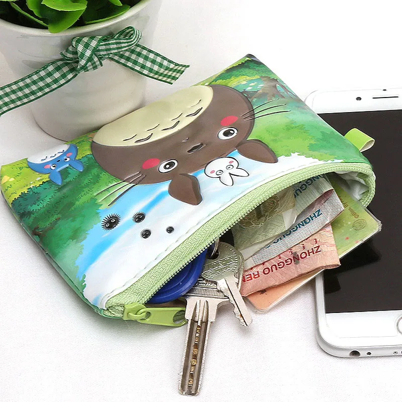 Мультяшный Кошелек для монет Мой сосед Тоторо сумочка мини-сумка брелок кошелек