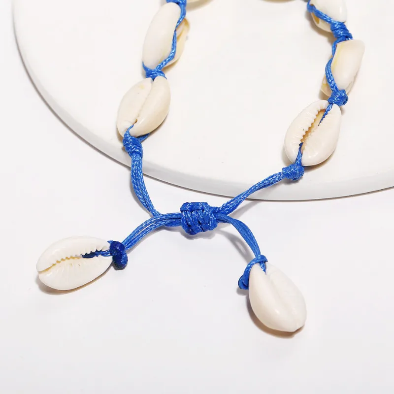 

Creative Retro Temperament Beach Shell Braided Bracelets for Women