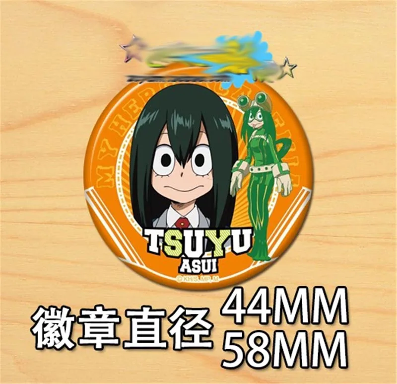 6 шт. аниме Мой герой карнавальный бейдж на булавке коллекция аксессуаров