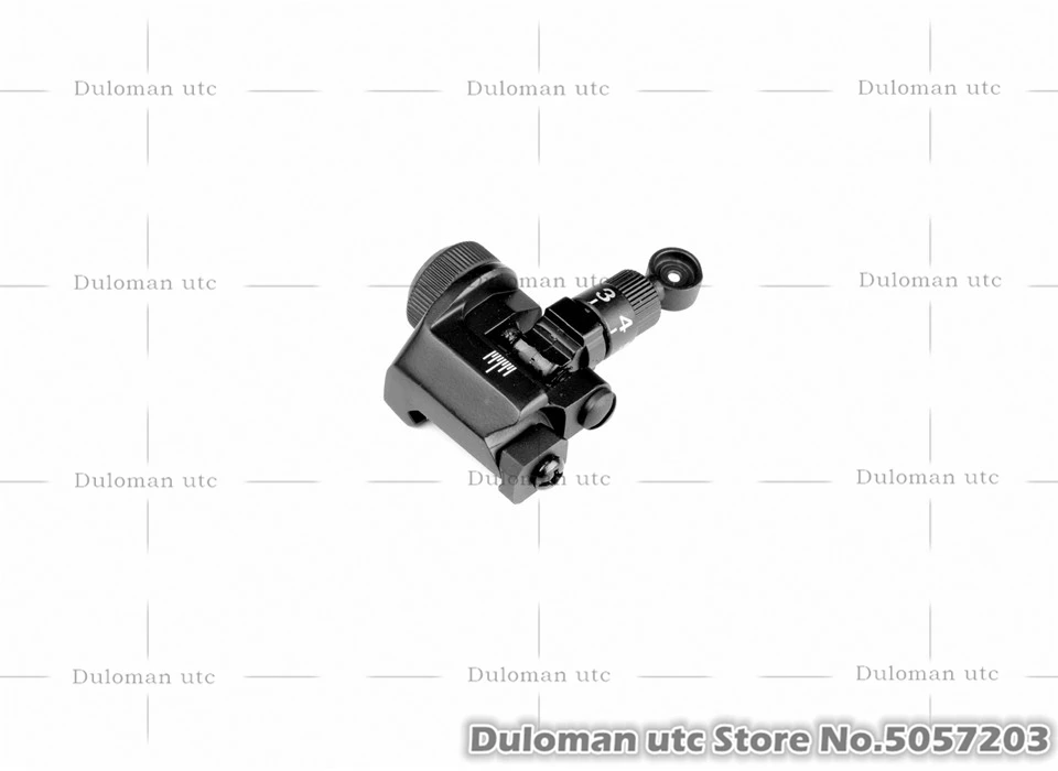 Duloman utc KAC M4 складной передний и задний прицел Набор Тактический PDW/SR25 передний складной и 200-600 м откидной задний прицел
