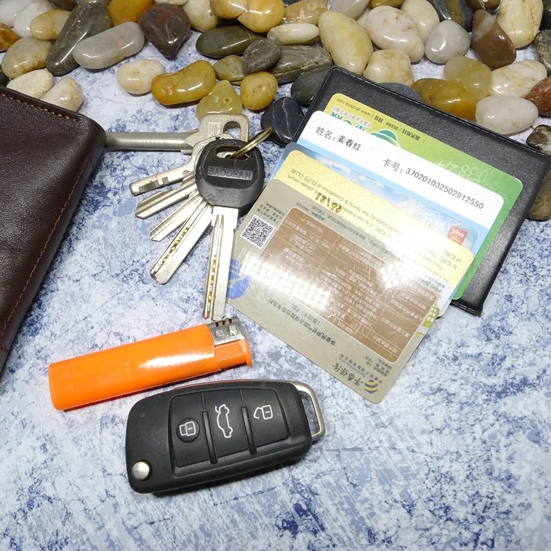 Blongk на Молнии Поясная Сумка Кожаная поясная сумка бумажник держатель для карт