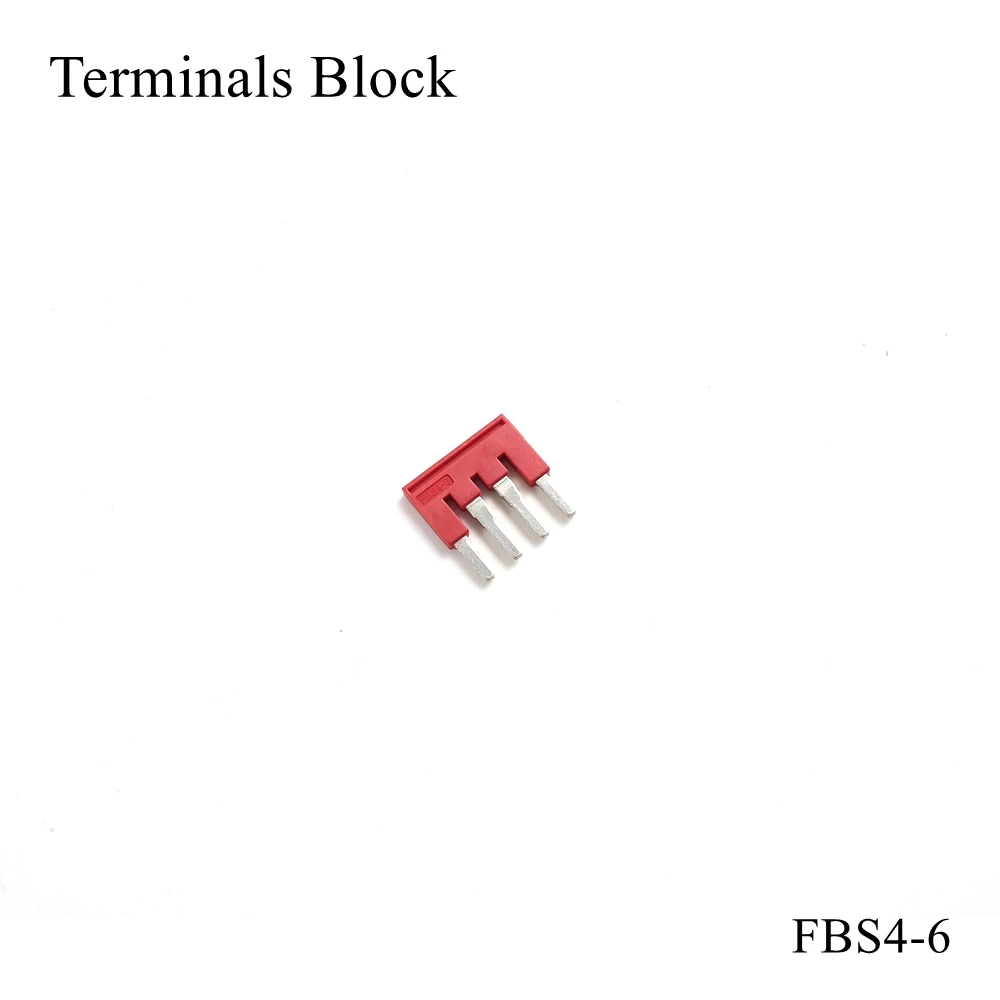 FBS 4 6 пружинная Клемма центральный разъем клеммы на Din рейку блок ST вставка