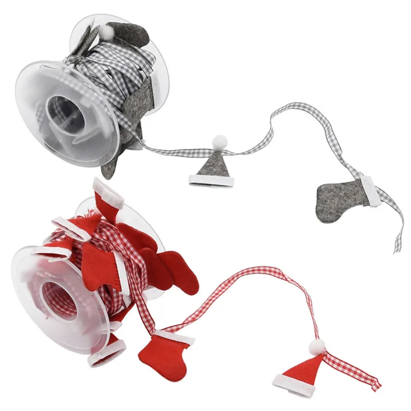 Рождественские ленты ткань для шитья ручной работы украшение свадьбы фестиваля