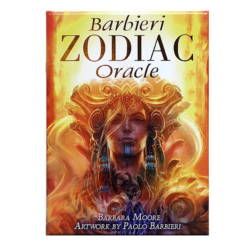 

English Oracle Card Barbieri Zodiac Oracle Barberi Astrological Divination Oracle Tarot Card