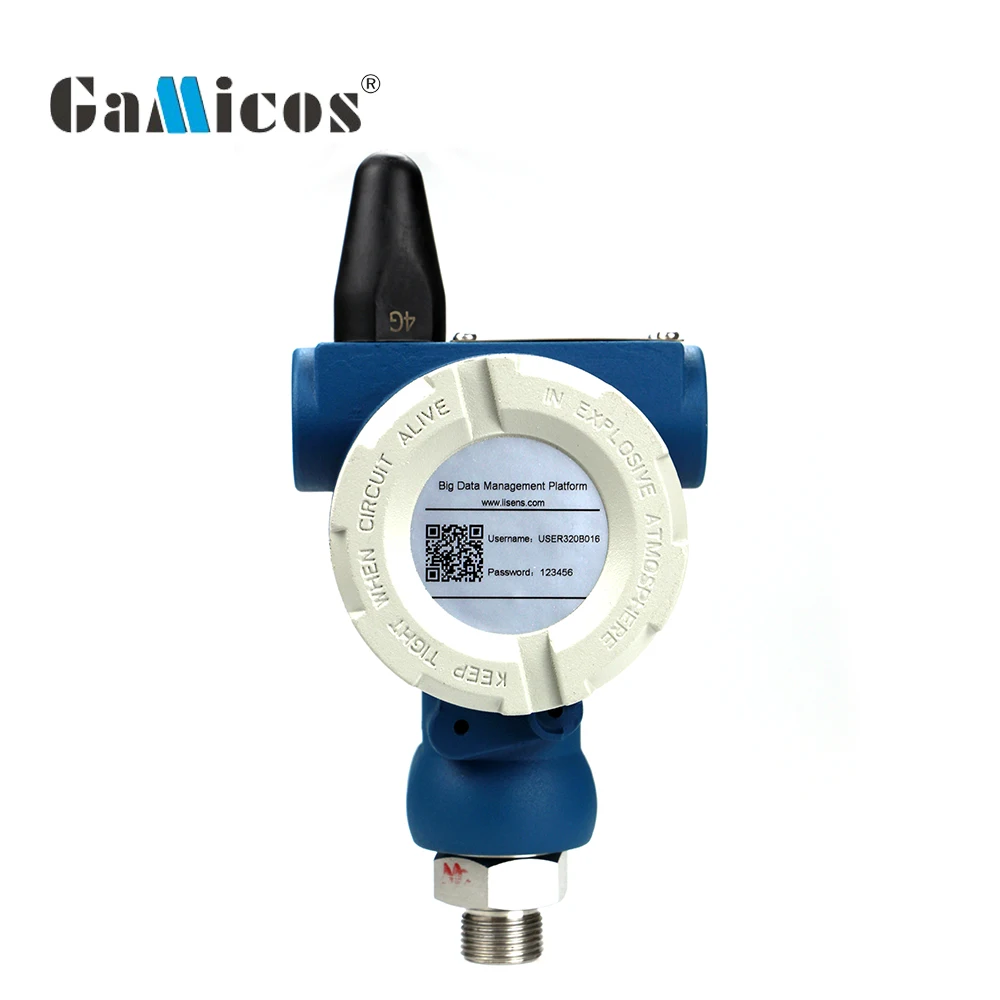 

GAMICOS GPT245 4G дистанционный беспроводной датчик давления GPRS