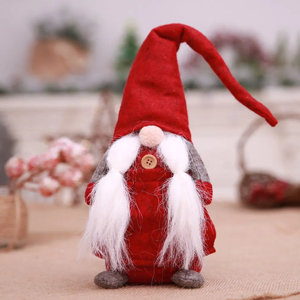 

Christmas Decorations Standing Faceless Dolls For The Elderly Decorate Window Arrange Christmas Ornaments Dolls