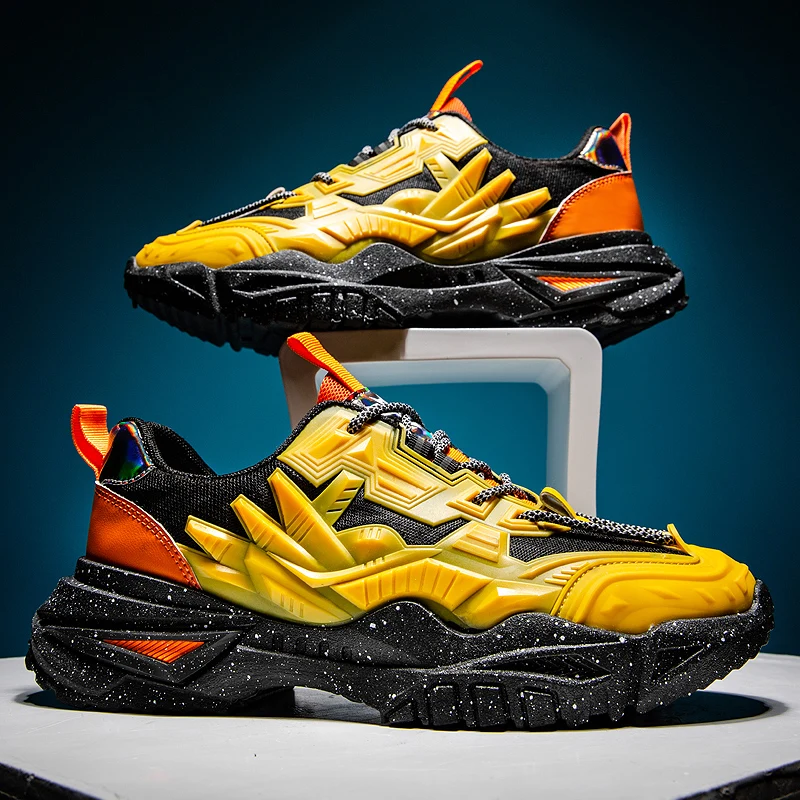 

Туфли Трансформеры мужские светящиеся в темноте, дышащая модная повседневная обувь, четыре сезона