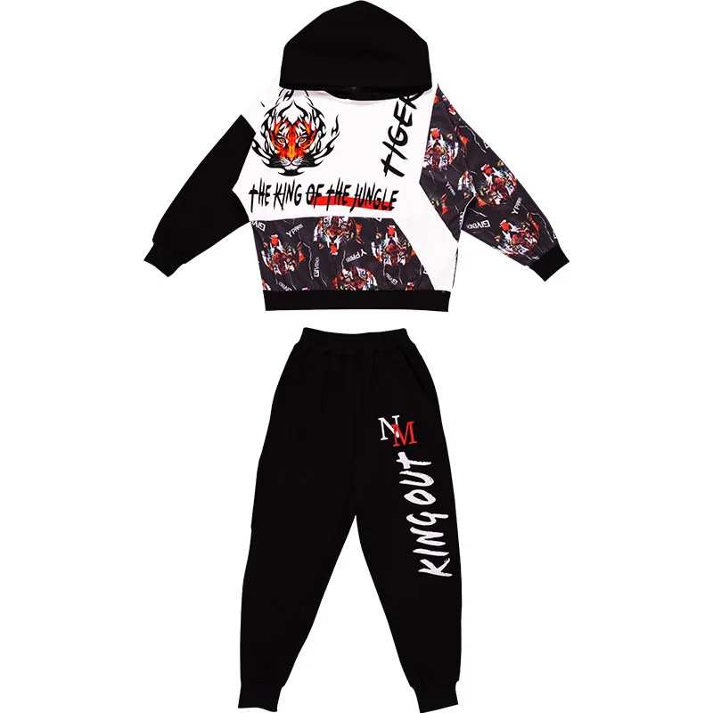 

2021 Fashion Boys Clothes Suit Children's Long Sleeve Tracksuit Fashion Hoodies+ Pants 2Pcs Kids Clothing Outfits 8 10 12 Y