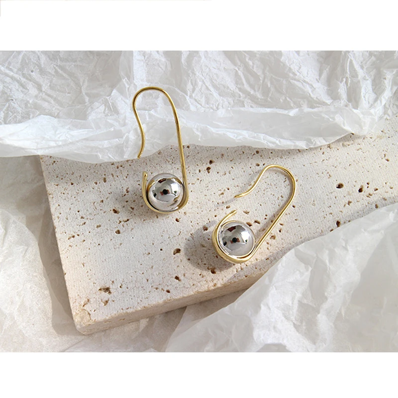 Женские серьги-подвески из серебра 925 пробы с U-образным крючком | Украшения и