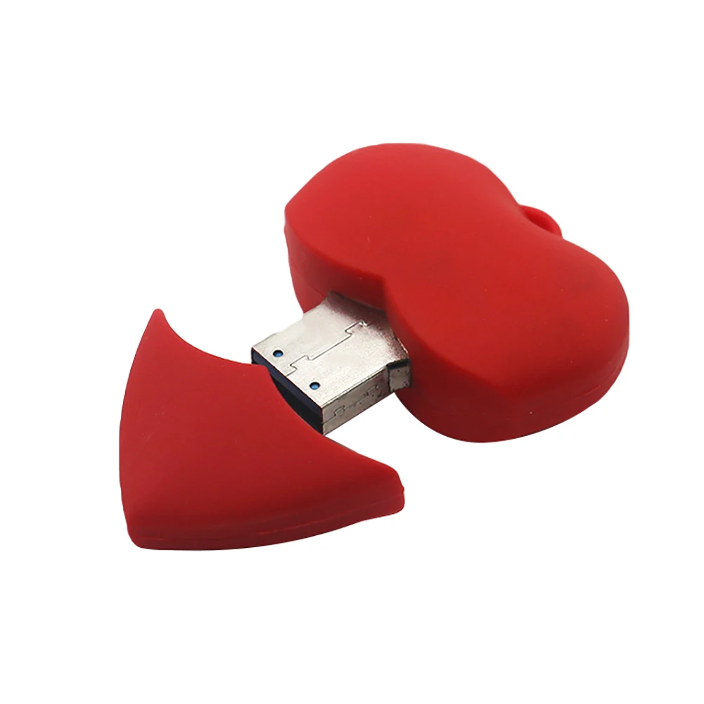 Флеш накопитель U Disk с рисунком красного сердца лучший подарок 4 ГБ 8 16 32 64 флеш USB|USB