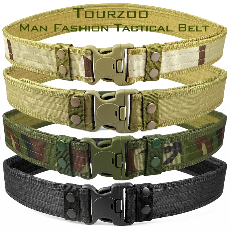 Ремень мужской брезентовый с быстросъемным креплением | Аксессуары для одежды