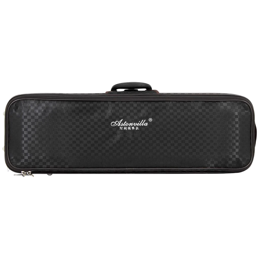 4/4 Violin Case Canvas Hard Shoulder Strap Black Color 2.14kg | Спорт и развлечения