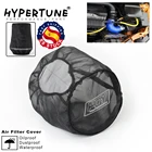 Автомобильный воздушный фильтр Универсальный защитный чехол водонепроницаемый маслостойкий пыленепроницаемый для цилиндрических фильтров с высоким потоком воздуха черный